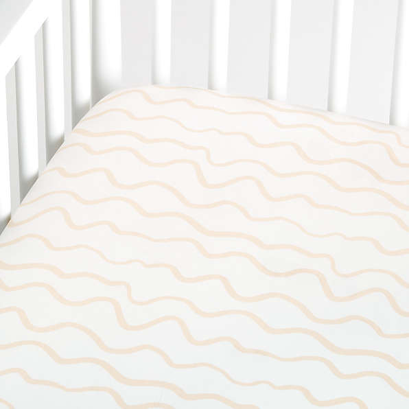 Striped Crib Sheets Crate And Barrel