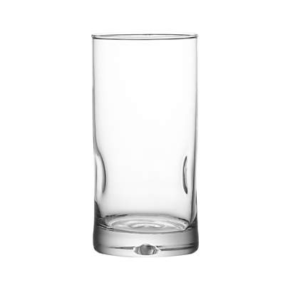 Clear 16 oz PET Plastic Beer Can Glass - 3Dia x 5H