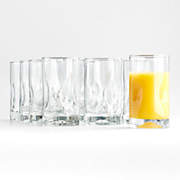 YUMCHIKEL Yumchikel Juice Glasses 7 oz. Set Of 4 Glass Cups