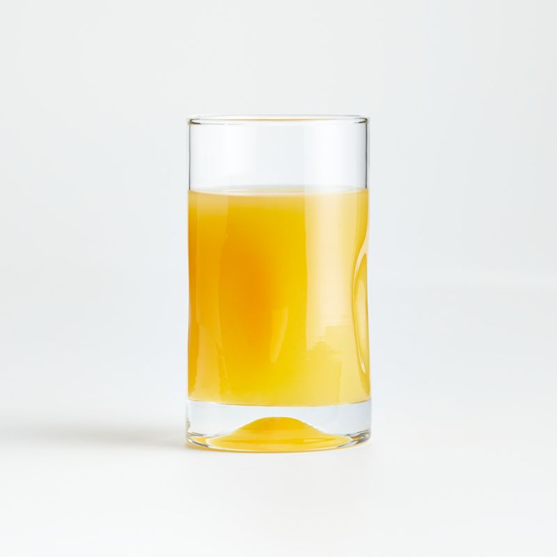 Fake Acrylic Orange Juice Glass