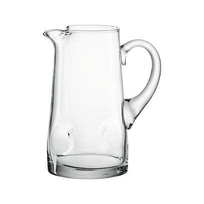 Glass Pitcher w/ Natural Wrapped Handle, 48 oz. – Lasting Impressions