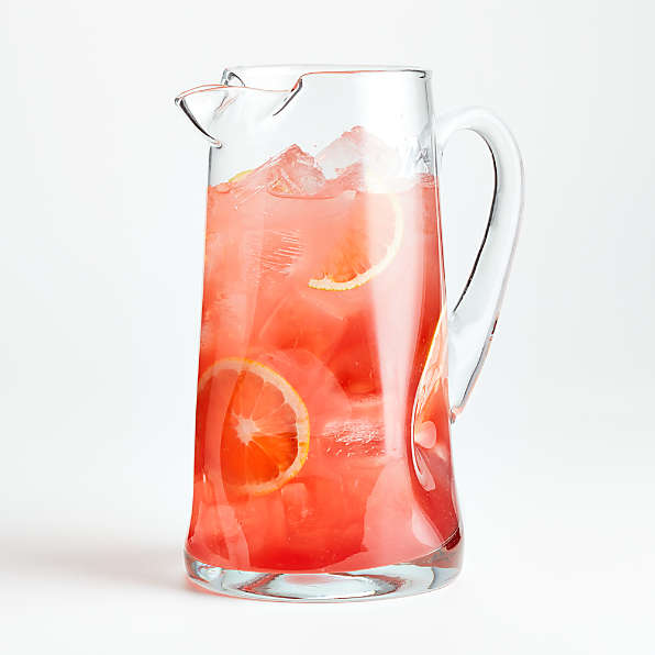Large Glass Cabo Pitcher - The Godown