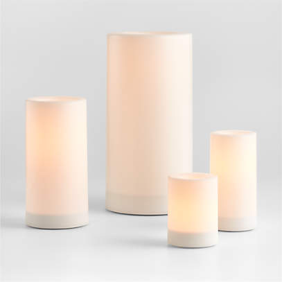 Outdoor Candles With Timer Crate Barrel, Outdoor Flameless Candles With Timer