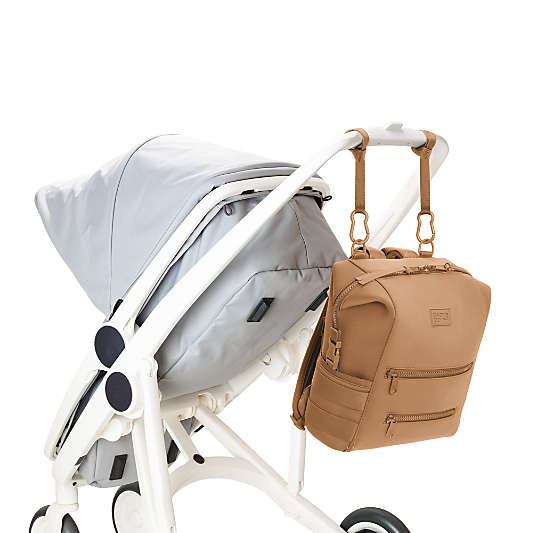 Dagne Dover Indi Camel Medium Diaper Bag Backpack