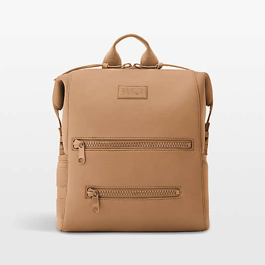 Dagne Dover Indi Camel Medium Diaper Bag Backpack