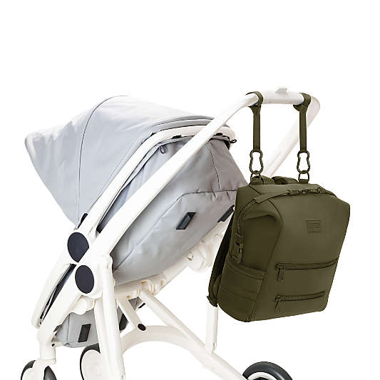 Dagne Dover Indi Dark Moss Medium Diaper Bag Backpack