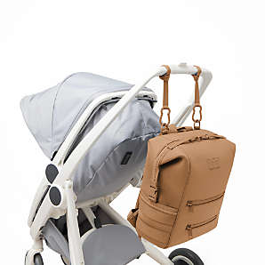 Skidaddle Adjustable Shoulder Strap Included Changing Pad Tote Diaper Bags, Chevron  Grey and White 