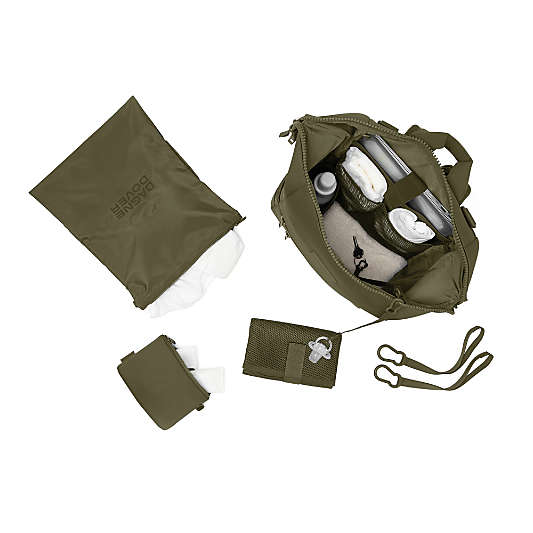 Dagne Dover Indi Dark Moss Large Diaper Bag Backpack