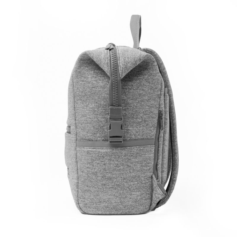 Dagne Dover Indi Heather Grey Large Diaper Bag Backpack - image 6 of 9