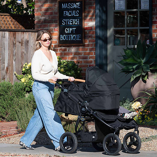 bumbleride® Dusk Grey Indie Twin Baby Bassinet