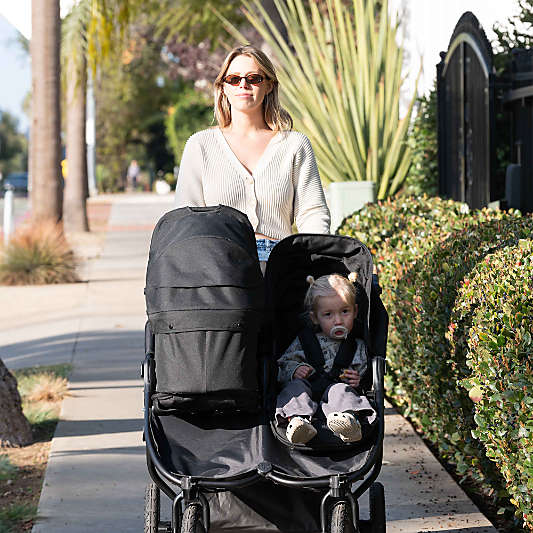 bumbleride® Black Indie Twin Baby Bassinet