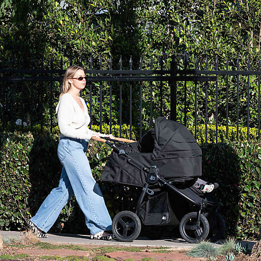 bumbleride®  Black Indie Twin Baby Bassinet