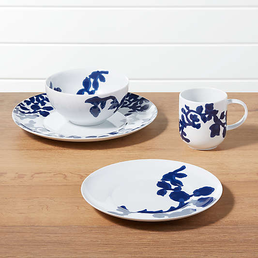 Indigo Vine 4-Piece Place Setting