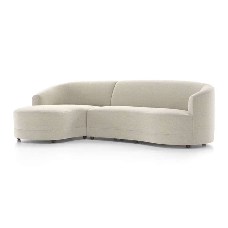 Infiniti 2-Piece Curve Back Sectional Sofa - image 6 of 6