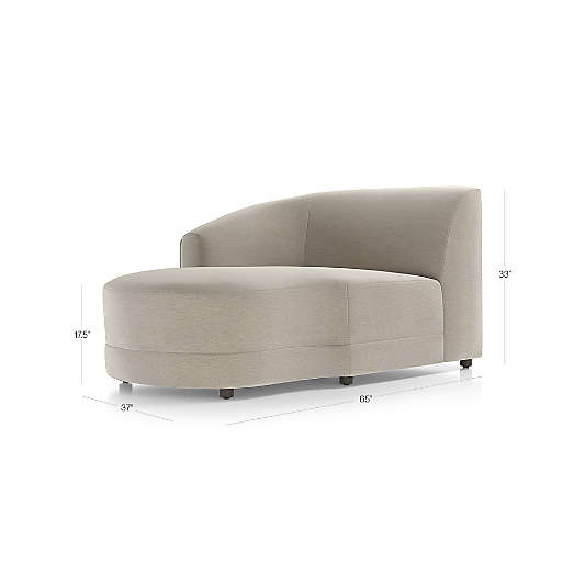 Infiniti Left-Arm Chaise Lounge Sectional Piece