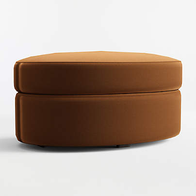 Infiniti 41" Oval Storage Ottoman