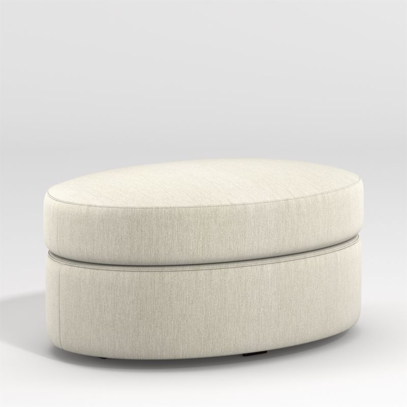 Infiniti Oval Storage Ottoman - image 4 of 7