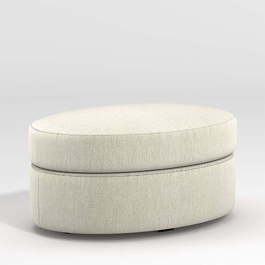 Infiniti 41" Oval Storage Ottoman