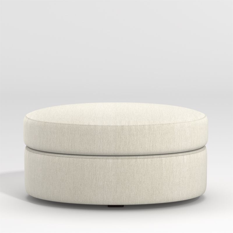 Infiniti Oval Storage Ottoman - image 1 of 7