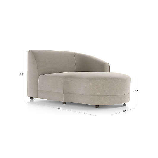 Infiniti Right-Arm Chaise Lounge Sectional Piece