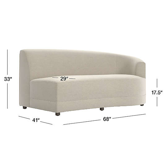 Infiniti Right-Arm Loveseat Sectional Piece