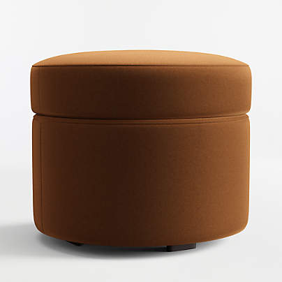 Infiniti Round Storage Ottoman