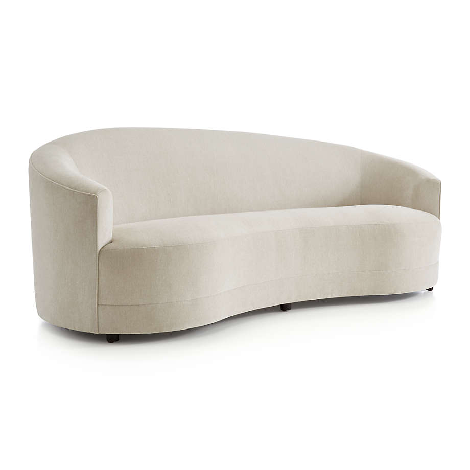 Infinity curved shop back sofa