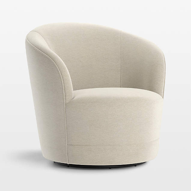 Valen Swivel Accent Chair + Reviews Crate & Barrel Canada