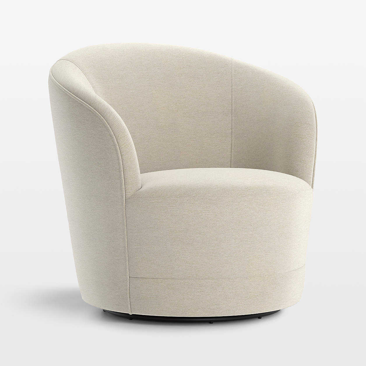 Infiniti Swivel Accent Chair + Reviews Crate & Barrel Canada