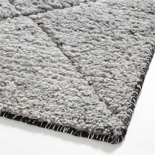 Innsbruck Wool Charcoal Grey Area Rug 9'x12'