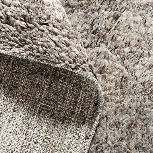 Innsbruck Wool Handwoven Stone Grey Area Rug 12'x15'