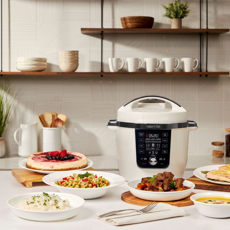 Instant Pot 6 Quart Pro Max Pressure Cooker with Wi Fi Reviews Crate Barrel