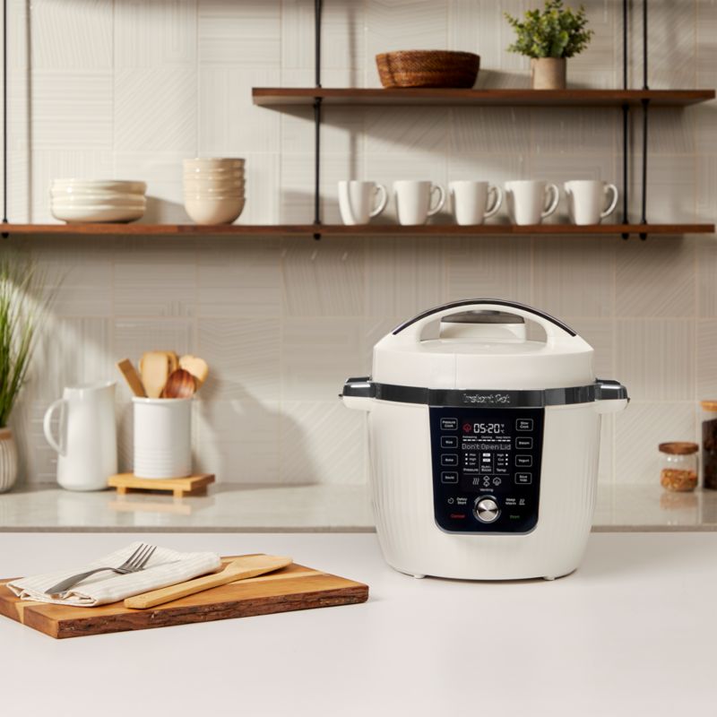 Instant Pot 6 Quart Pro Max Pressure Cooker with Wi Fi Reviews Crate Barrel