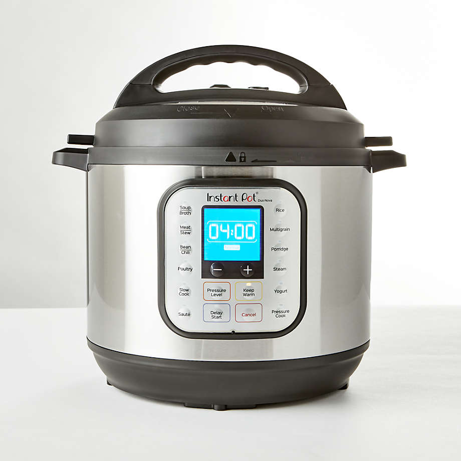Instant Pot 8-Qt. Duo Nova Electric Pressure Cooker + Reviews | Crate ...