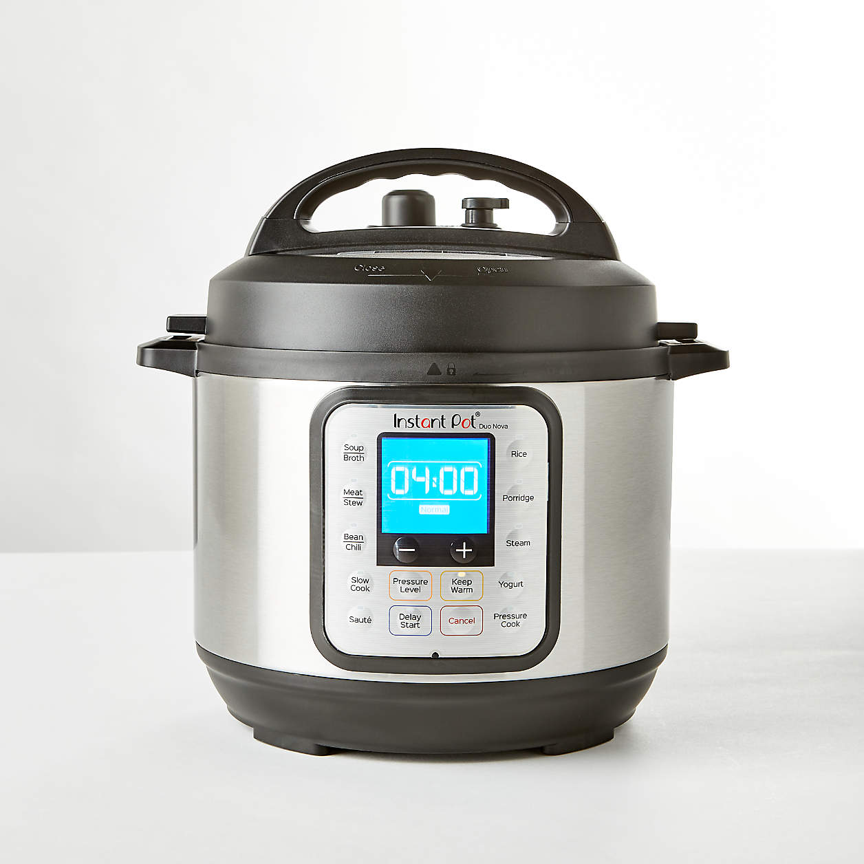 Instant Pot 3Qt. Duo Nova Mini Electric Pressure Cooker + Reviews Crate & Barrel