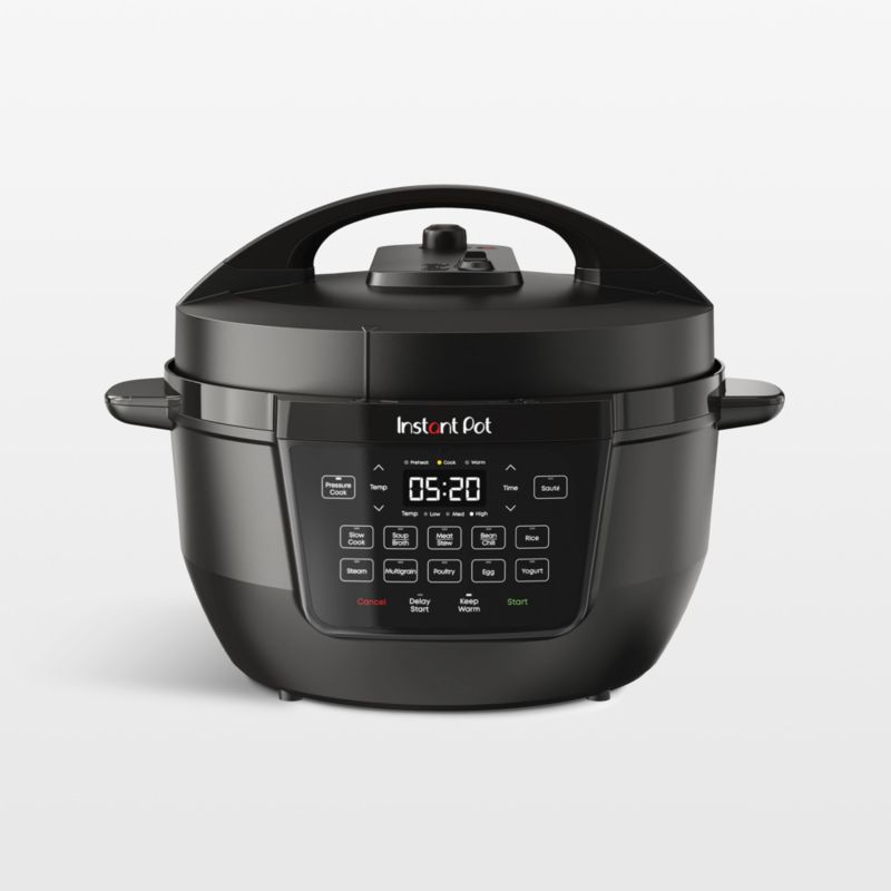 Crock-Pot 10-Qt. Express Crock Pressure Cooker with Easy Release Steam  Dial, Premium Black Stainless Steel 