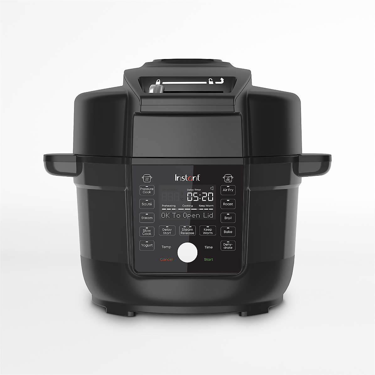 Instant Pot 6.5-Quart Duo Crisp Pressure Cooker Air Fryer with Ultimate Lid