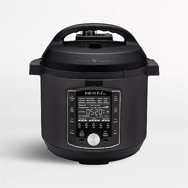 Instant Pot 8-Qt. Pro Pressure Cooker + Reviews | Crate & Barrel