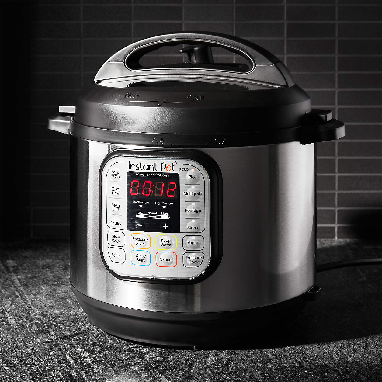 Instant Pot Duo60 6Qt. Electric Pressure Cooker + Reviews Crate & Barrel