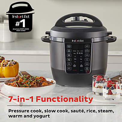 Instant Pot 13 in 1 6.5 Quarts Multi-Cooker + Air Fryer Duo Crisp With  Ultimate Lid (black), Delivery Near You