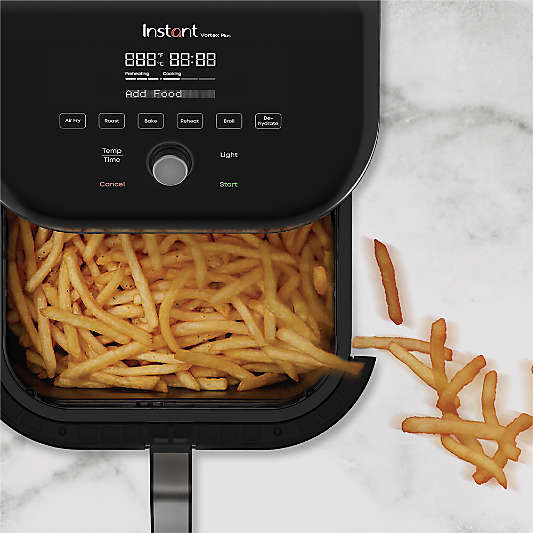 Instantâ„¢ Vortexâ„¢ Plus 6-Quart Basket Air Fryer with ClearCook and OdorErase