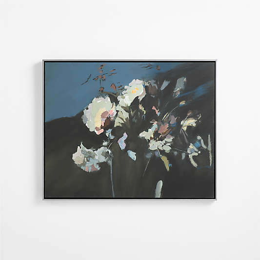 "Into The Blue" by Kichael Bonofiglio 46.5" x 37.5" Framed Wall Art Print