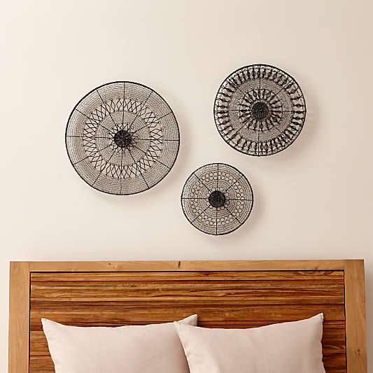 Intricate Circle Metal Wall Art 3-Piece Set