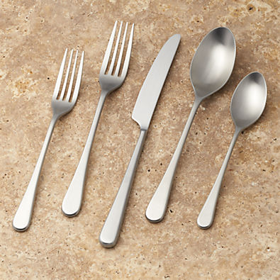 View Tour Satin 20-Piece Flatware Place Setting details
