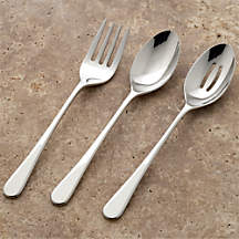 Tour Mirror 3-Piece Serving Set by Robert Welch + Reviews | Crate & Barrel