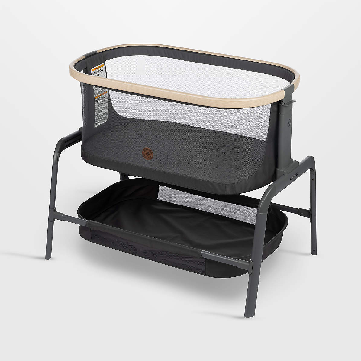 Grey baby bassinet online