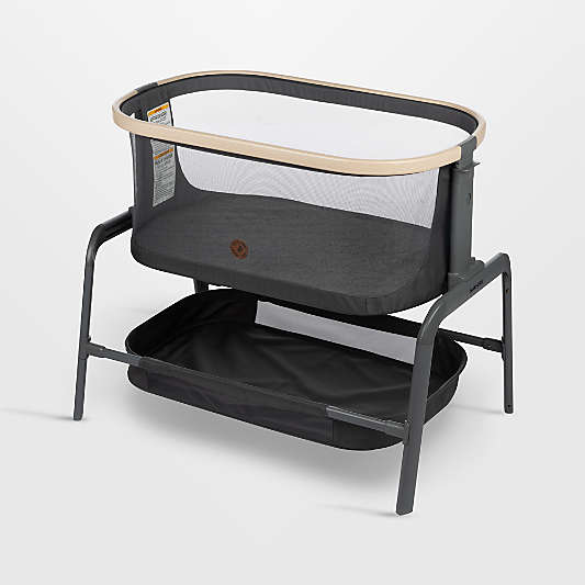 Maxi-Cosi ® Iora ™ Classic Graphite Grey Mesh Travel Baby Bassinet with Storage