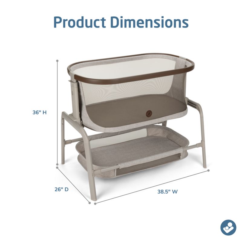 Maxi-Cosi ® Iora Classic Truffle Travel Storage Bassinet - image 9 of 11