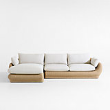 Ipanema Wicker Outdoor Lounge Chair with Cushion