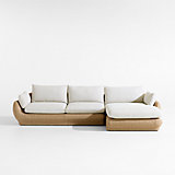 Ipanema Wicker Outdoor Lounge Chair with Cushion